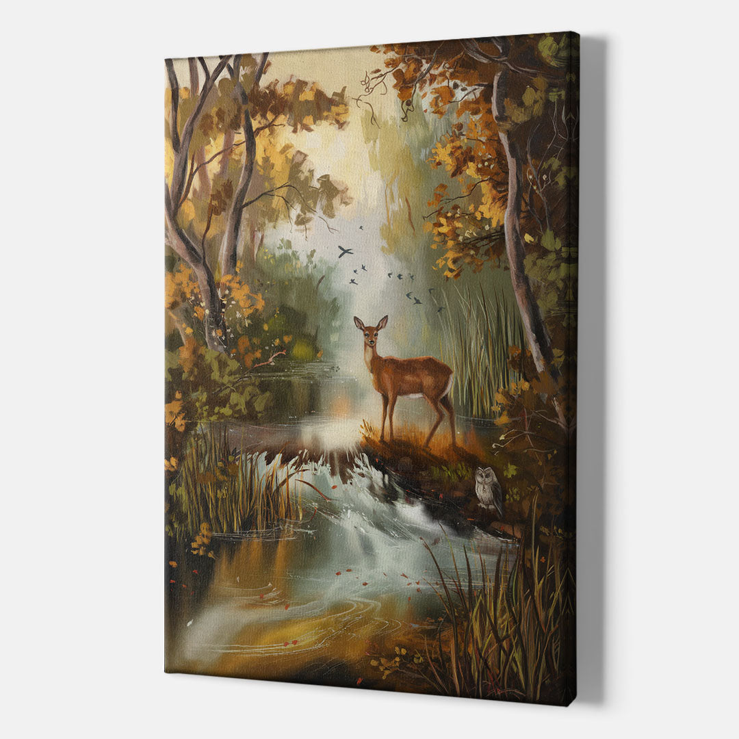 Ashland Wildlife Sanctuary - Canvas Wall Art Indoor