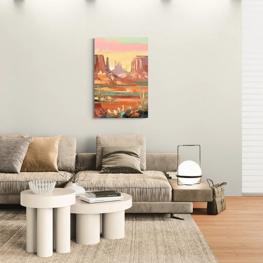 Mesa Southwest Charm - Canvas Wall Art Living Room