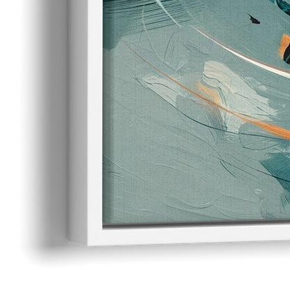San Jose Sharks Pride - Close-Up White Frame Canvas