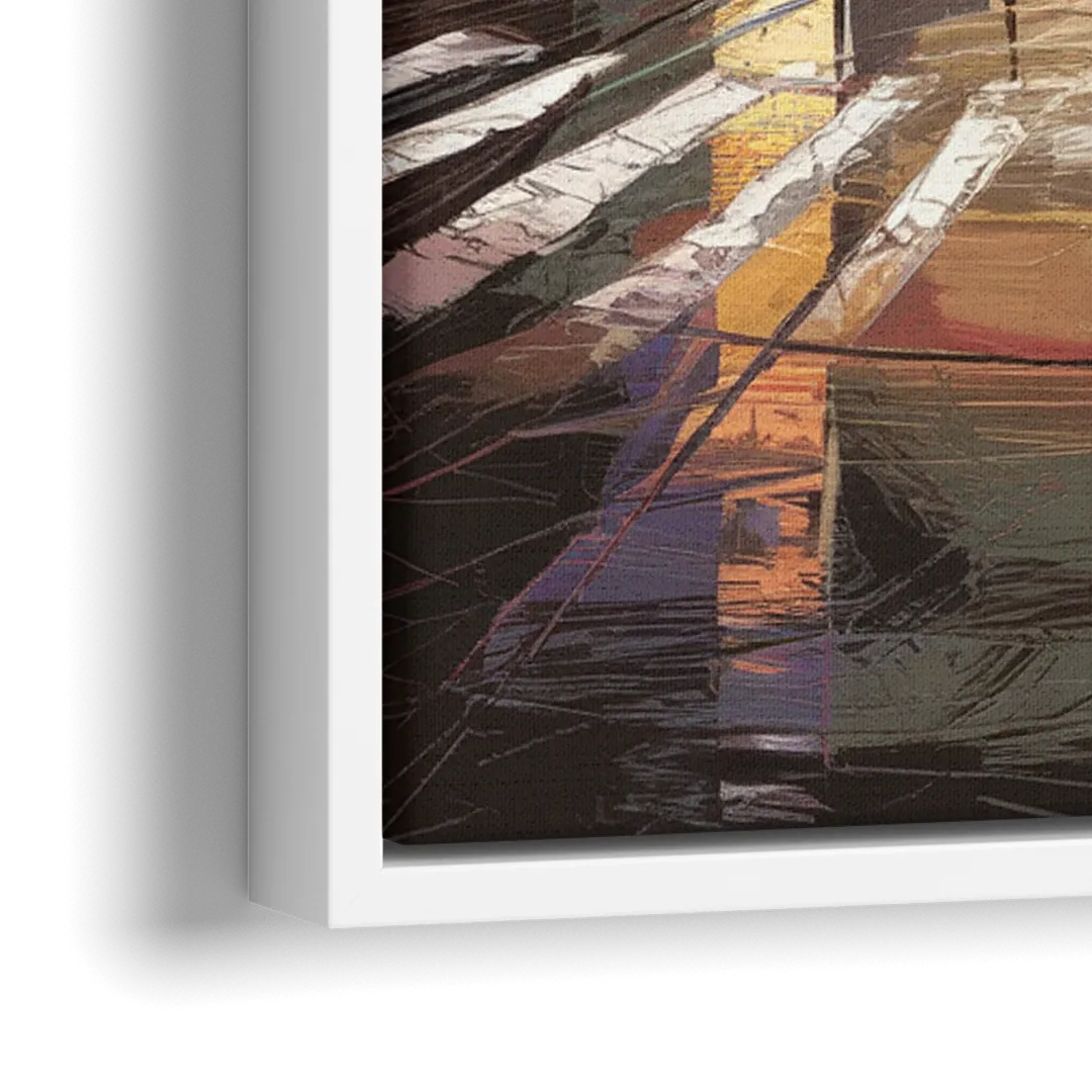Springfield Urban Vibes - Close-Up White Frame Canvas