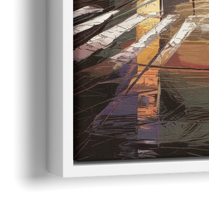 Springfield Urban Vibes - Close-Up White Frame Canvas