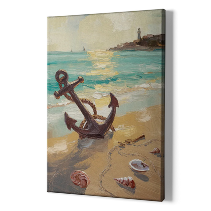 Norfolk Nautical Charm - Canvas Print Art Sides