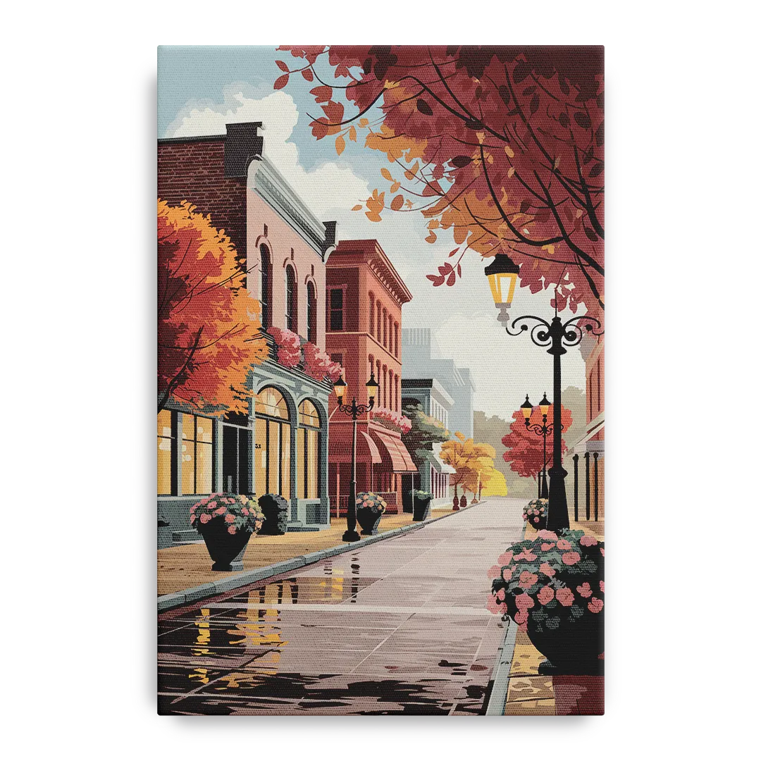 Ashland Historic Downtown - Canvas Wall Art