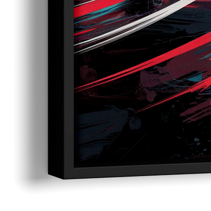 Portland Trail Blazers Fans - Close-Up Black Frame Canvas