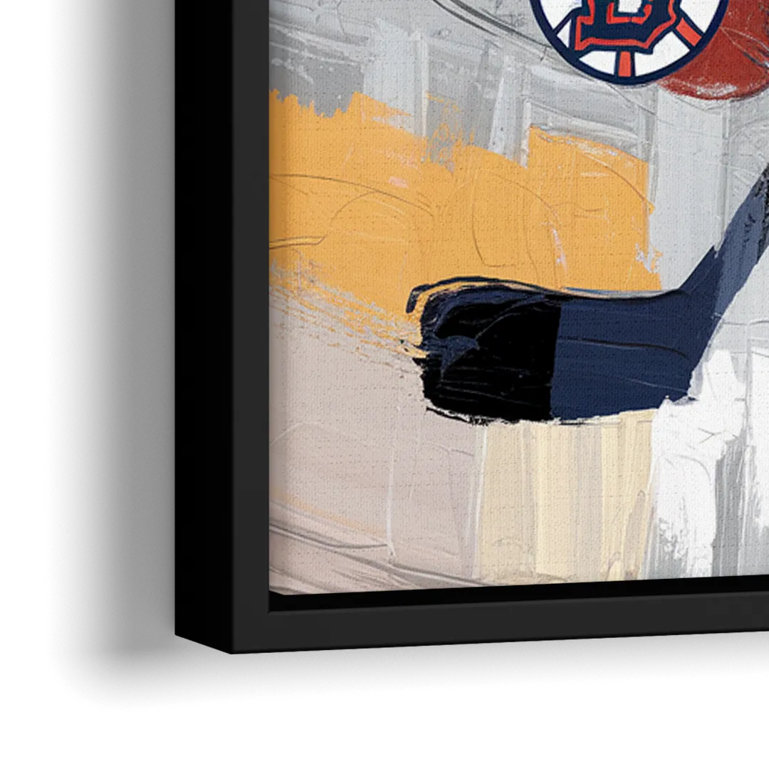Boston Sports Teams Tribute - Close-Up Black Frame Canvas