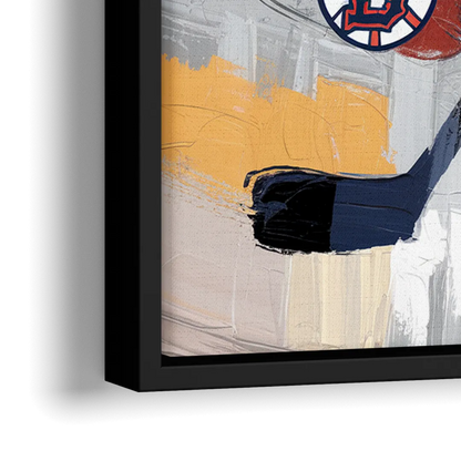 Boston Sports Teams Tribute - Close-Up Black Frame Canvas