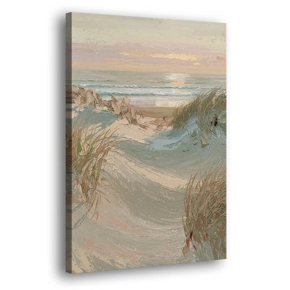 Cape May Coastal Serenity - Canvas Print Art Sides