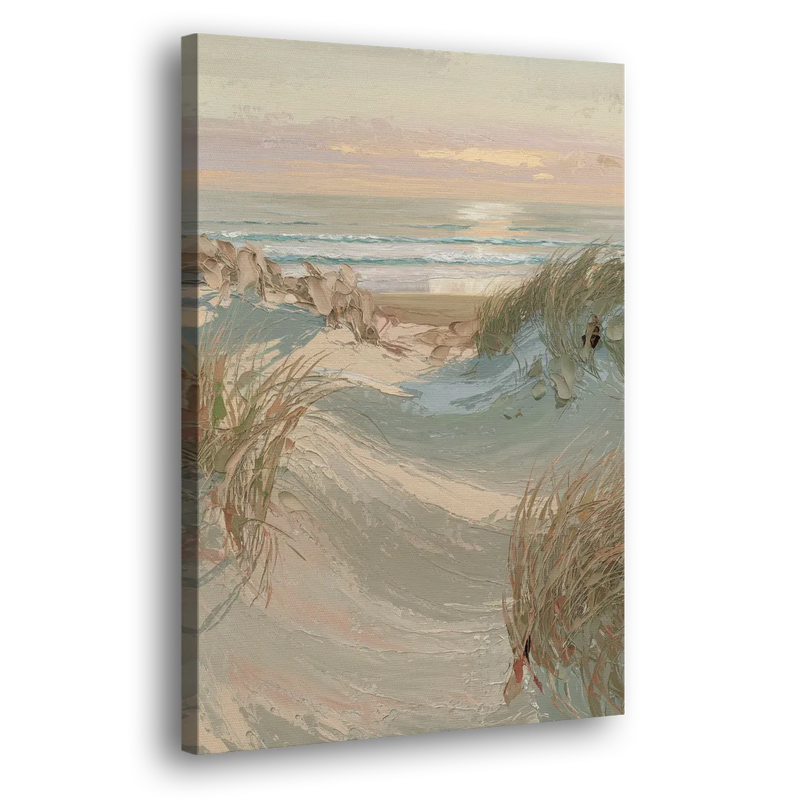 Cape May Coastal Serenity - Canvas Print Art Sides