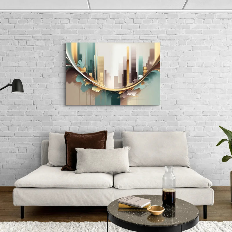 Irvine Modern Design - Canvas Wall Art Living Room