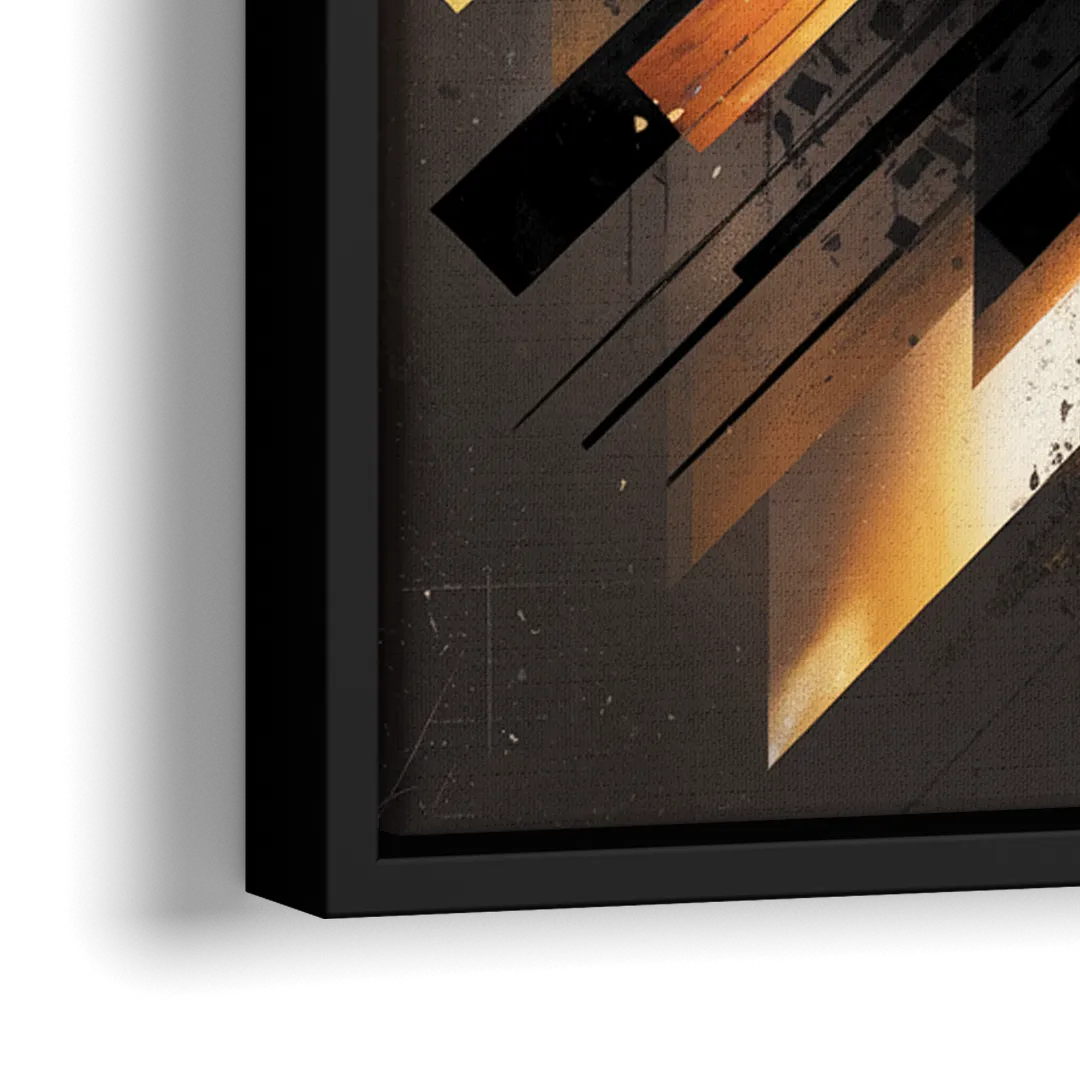 Cincinnati Bengals AFC Championship Celebration - Close-Up Black Frame Canvas