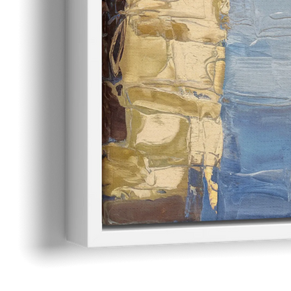 Providence Urban Landscape - Close-Up White Frame Canvas
