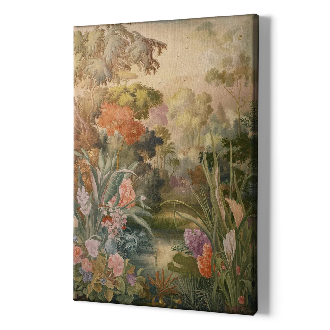 Fayetteville Botanical Gardens - Canvas Print Art Sides