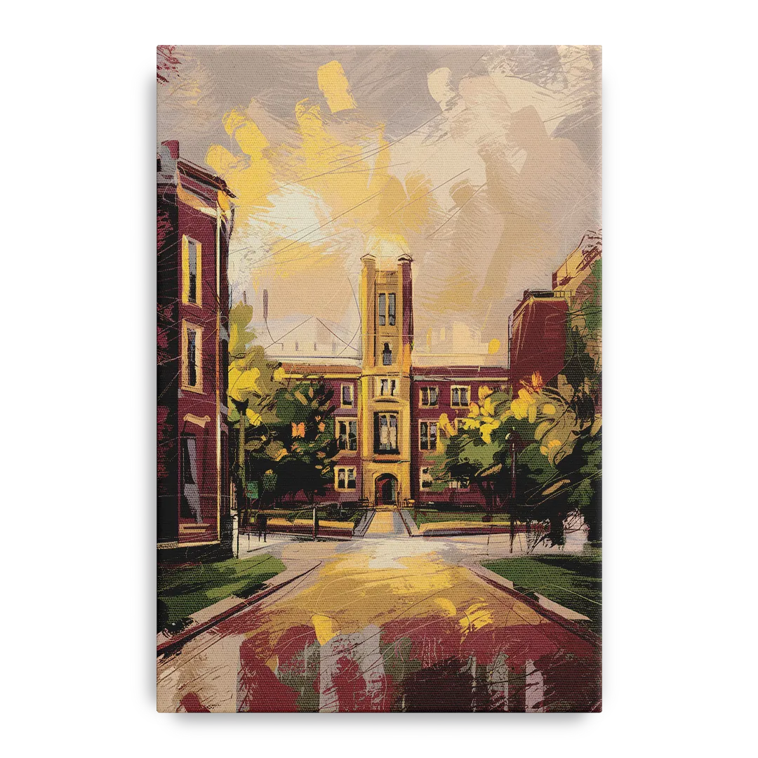 Boston College Eagles Spirit - Canvas Wall Art