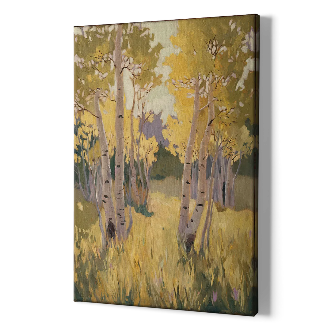 Aspen Tranquility - Canvas Print Art Sides
