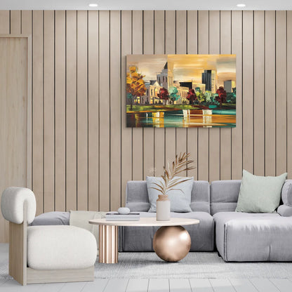Huntsville Historic Downtown - Canvas Wall Art Living Room