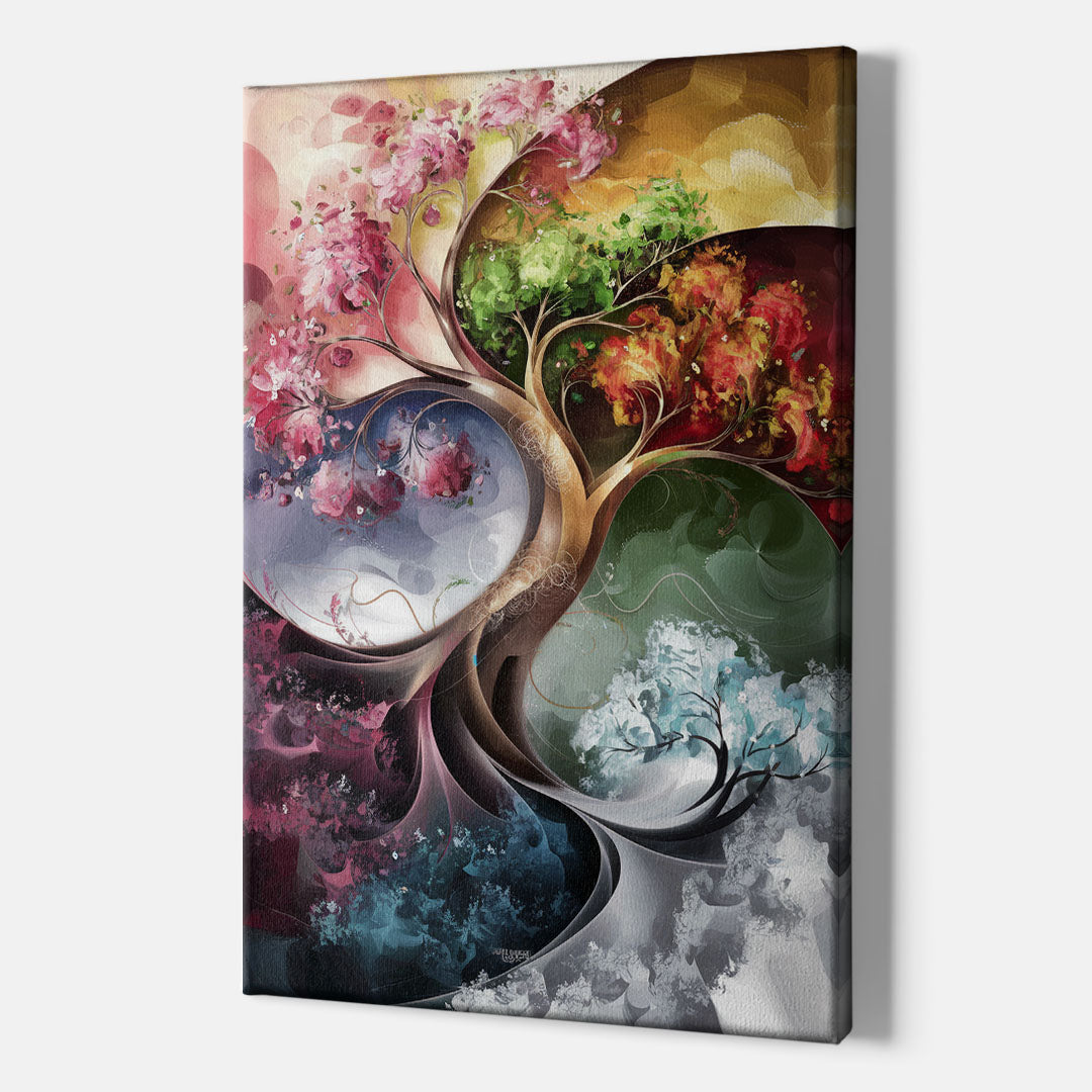 Ashland Vibrant Seasons - Canvas Wall Art Indoor