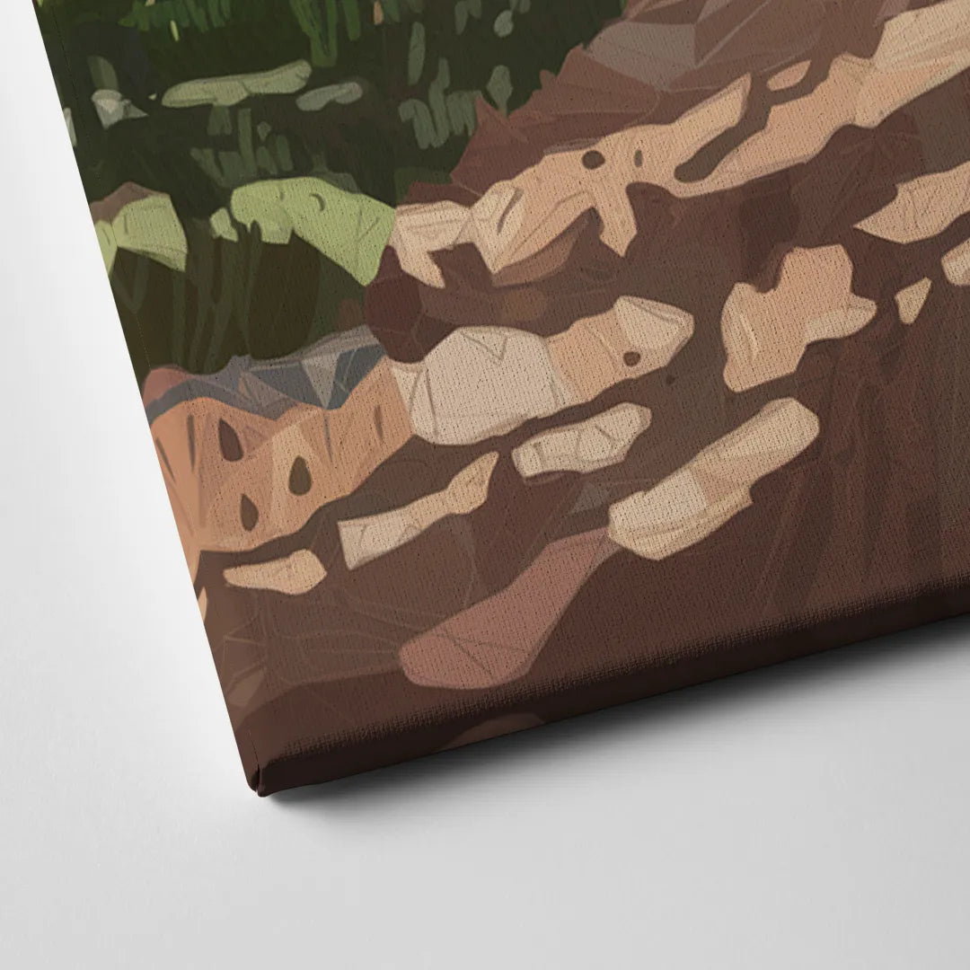 Ontario Scenic Trails Canvas Close Up