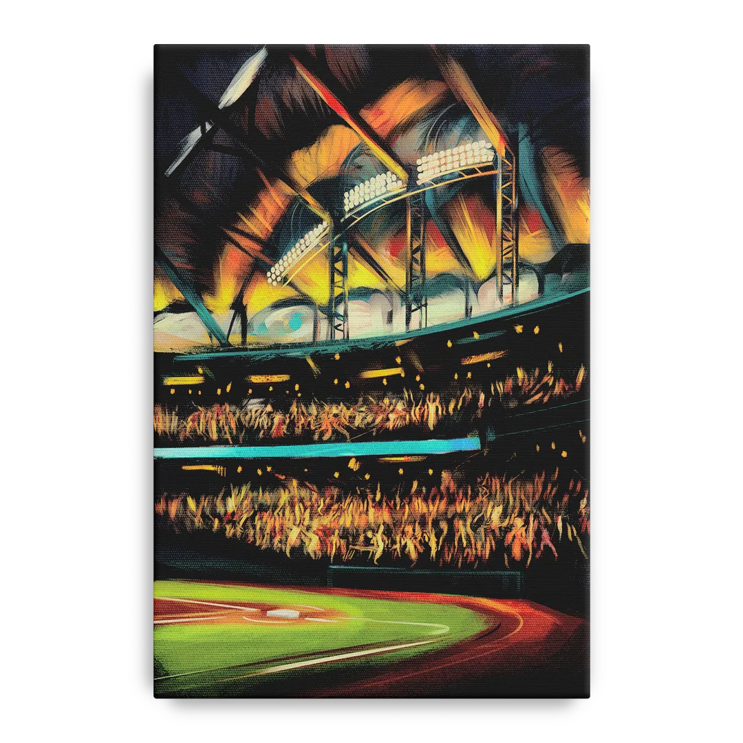 Tampa Bay Rays Game Day Energy - Canvas Wall Art