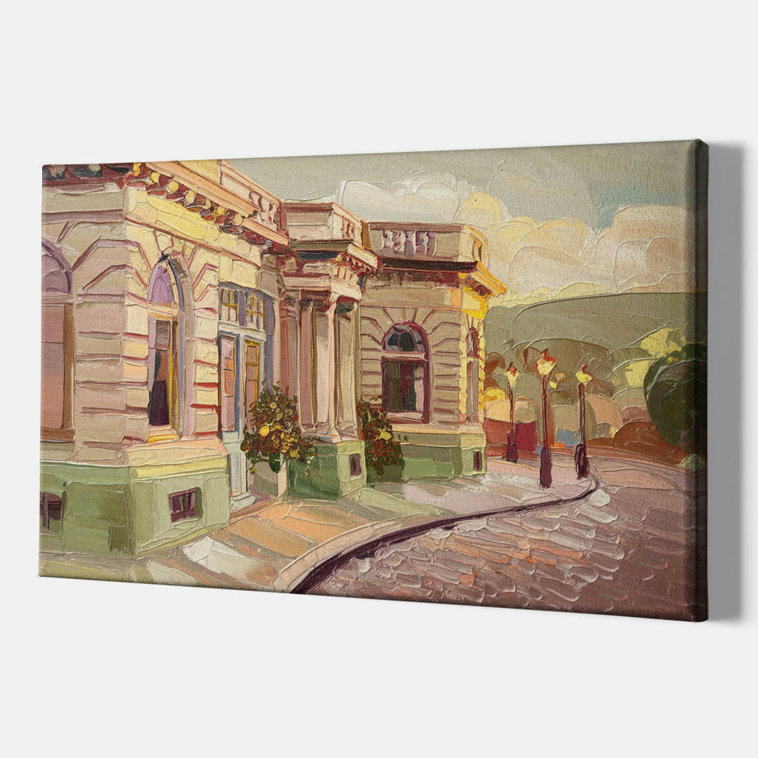 Dunedin Historic Architecture - Canvas Wall Art Indoor