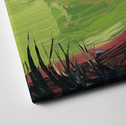 Atlanta Braves Photography Print Canvas Close Up