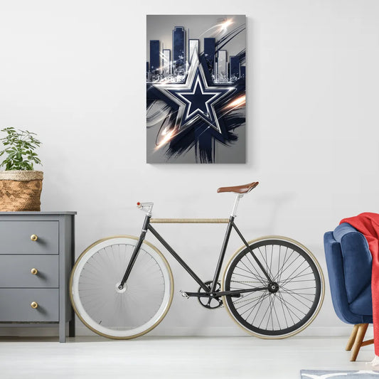Dallas FC Team Spirit - Canvas Wall Art Living Room