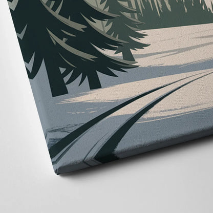 Blackcomb Mountain View Canvas Close Up