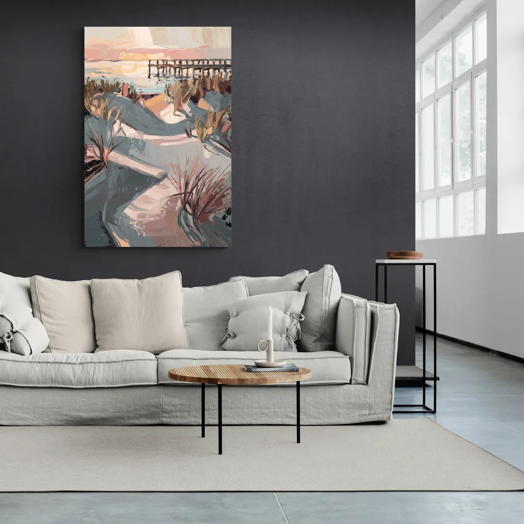 Chesapeake Bay Tranquility - Canvas Wall Art Living Room