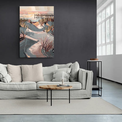 Chesapeake Bay Tranquility - Canvas Wall Art Living Room