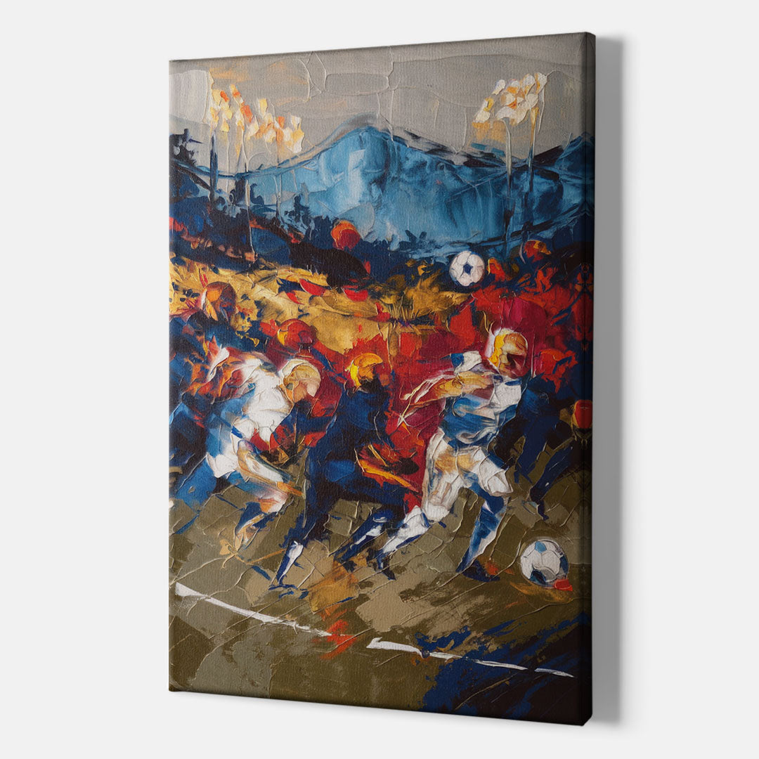 Asheville Sports Team Spirit - Canvas Wall Art Indoor