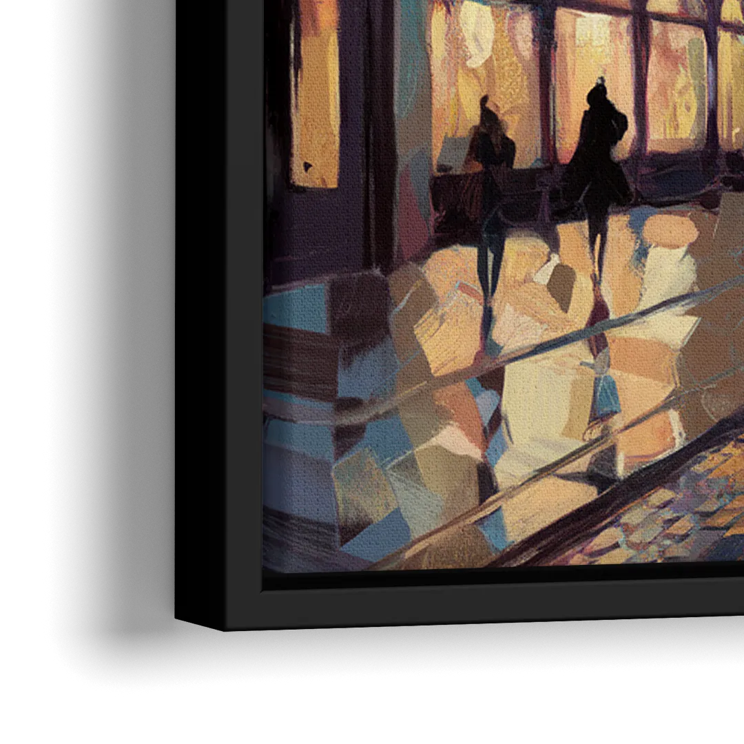 Chandler Urban Charm - Close-Up Black Frame Canvas