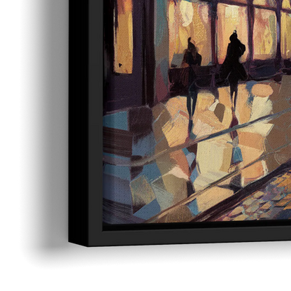 Chandler Urban Charm - Close-Up Black Frame Canvas