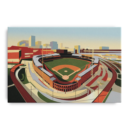 Camden Yards Baseball Stadium - Canvas Wall Art