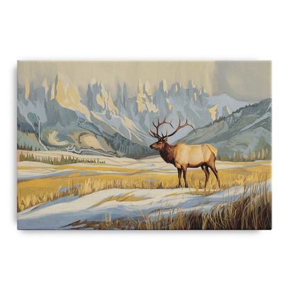 Jackson Hole Wildlife Serenade - Canvas Wall Art