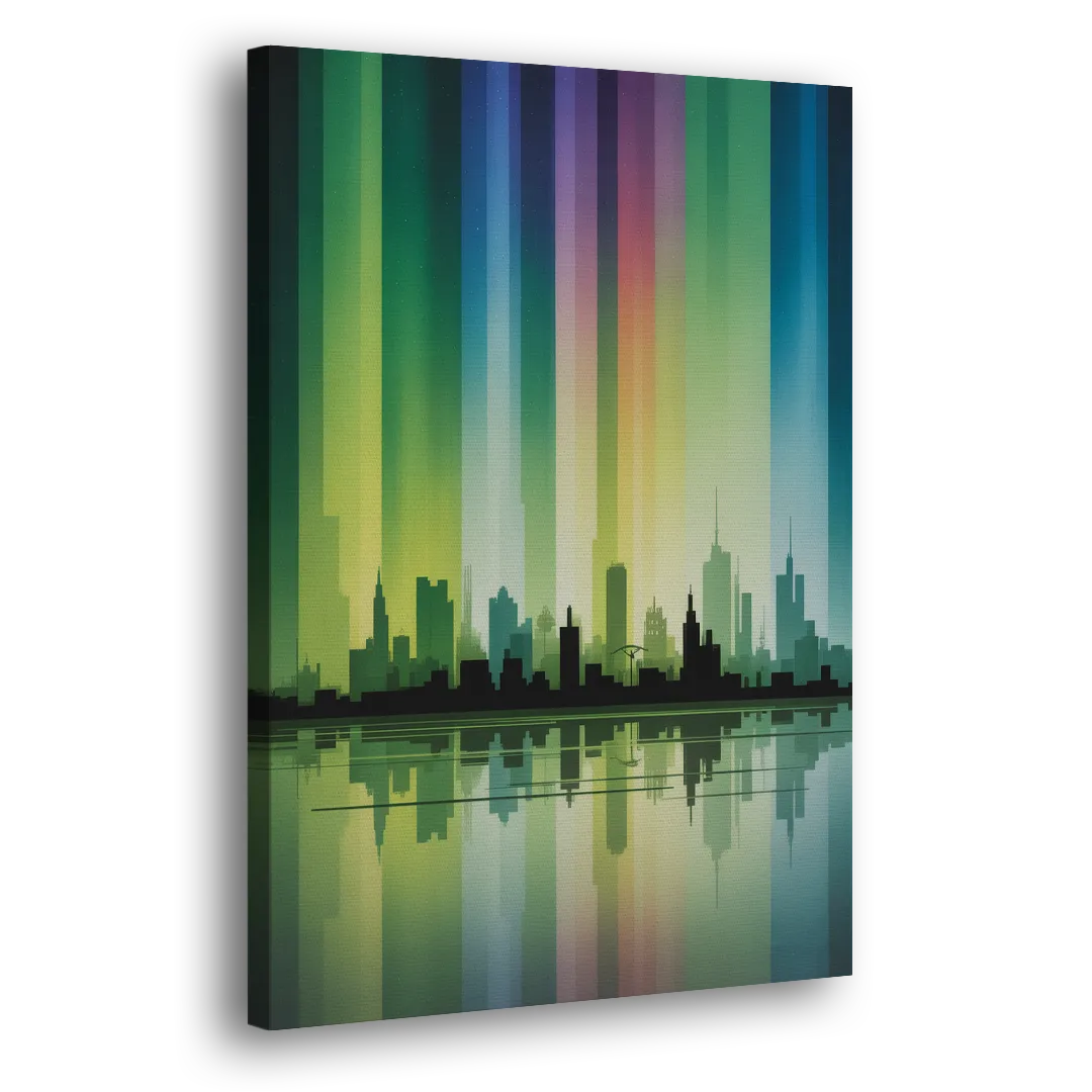 Capital Lights - Canvas Print Art Sides