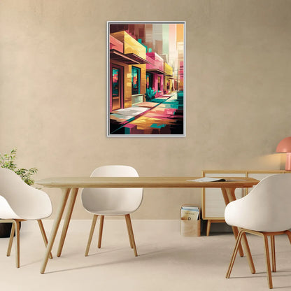 Mesa Urban Vibes - Living Room White Frame Canvas