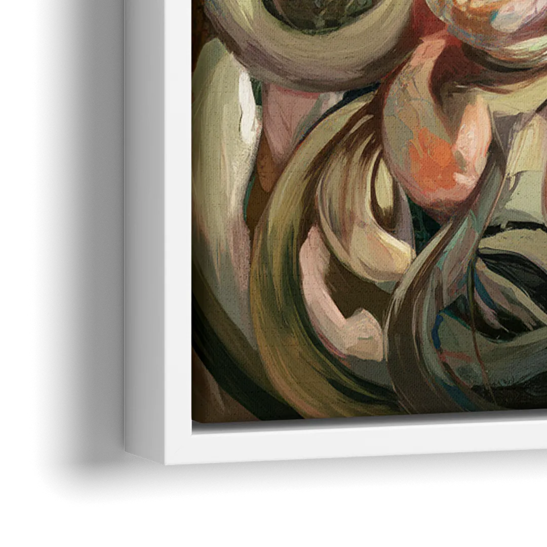 Nashville Timeless Beauty - Close-Up White Frame Canvas