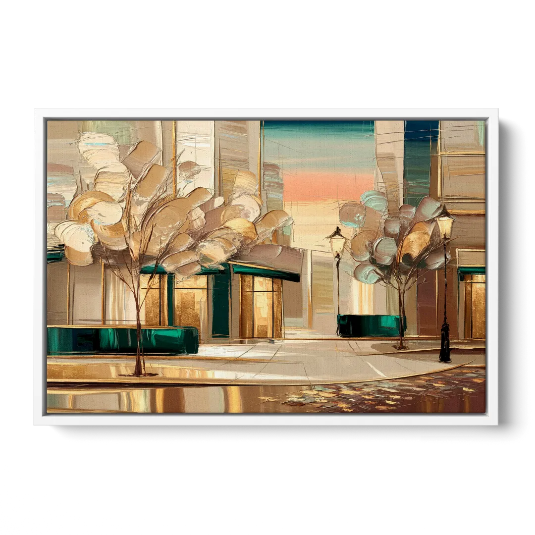 Chandler Artistic Vibes - White Frame Canvas