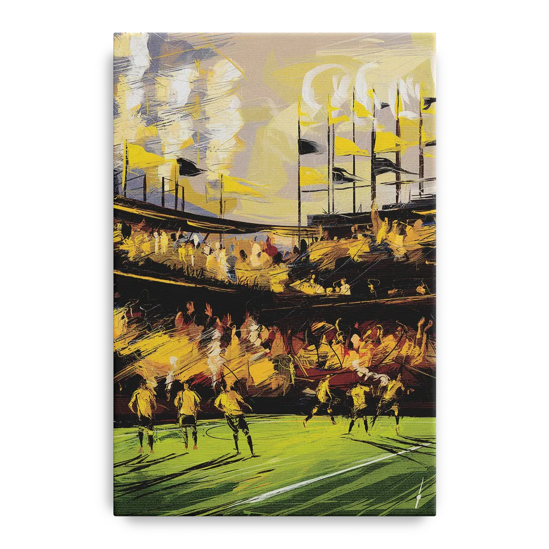 Columbus Crew Soccer Spirit - Canvas Wall Art