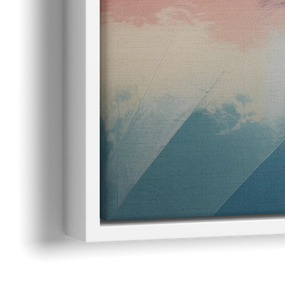 Toronto Cityscape Panorama - Close-Up White Frame Canvas