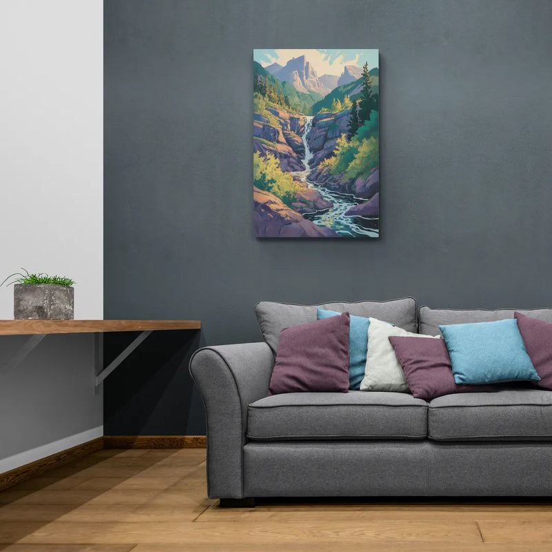 Geological Wonders - Canvas Wall Art Living Room