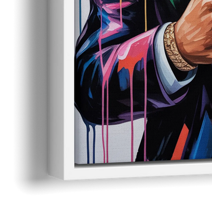 After Hours 2.0 - Close-Up White Frame Canvas