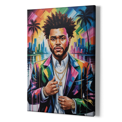 After Hours 2.0 - Canvas Print Art Sides