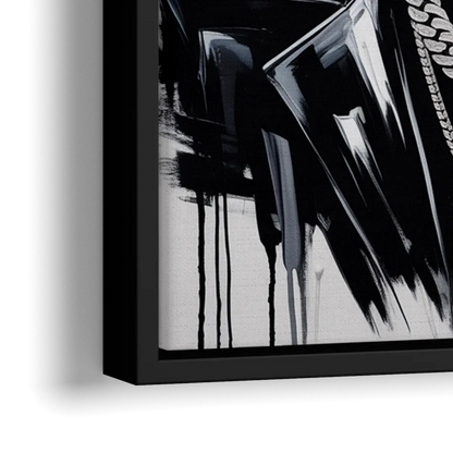 After Hours - Close-Up Black Frame Canvas