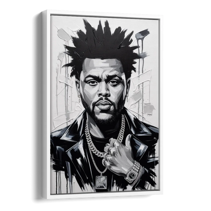 After Hours Side - White Canvas Wall Art