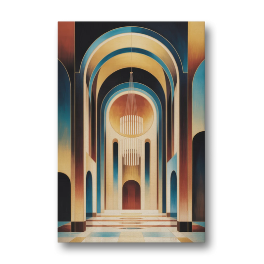 Agios Minas Cathedral - Canvas Wall Art - Front