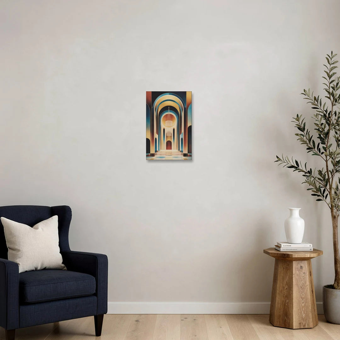Agios Minas Cathedral - Canvas Wall Art - Sofa - 12x18