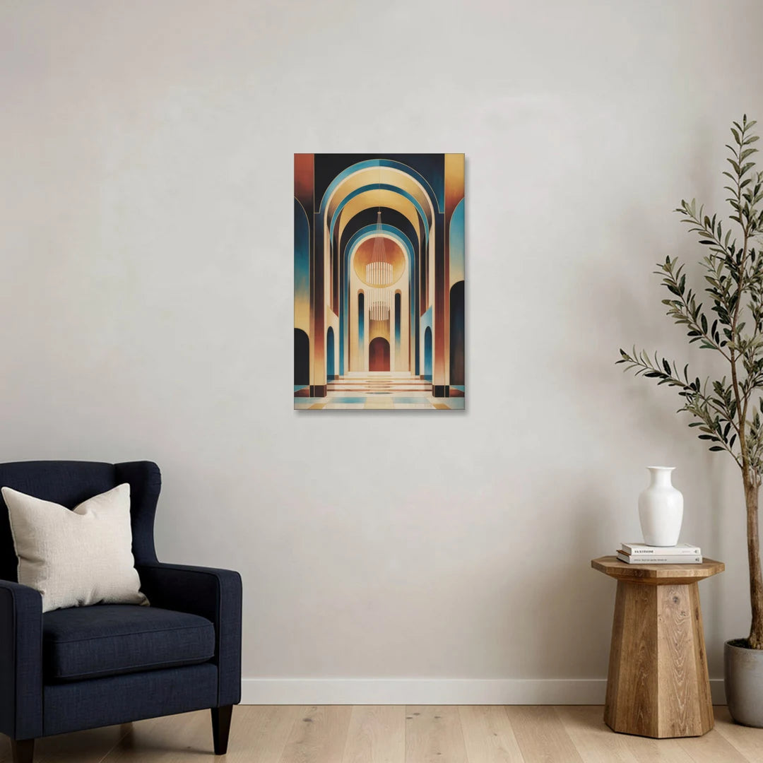 Agios Minas Cathedral - Canvas Wall Art - Sofa - 20x30
