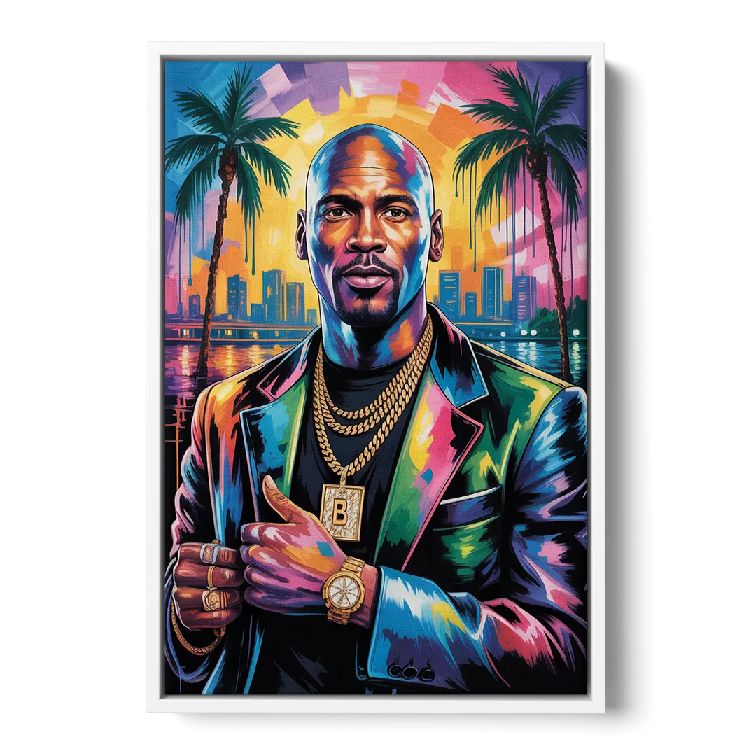 Air Legend 2.0 Front - White Canvas Wall Art