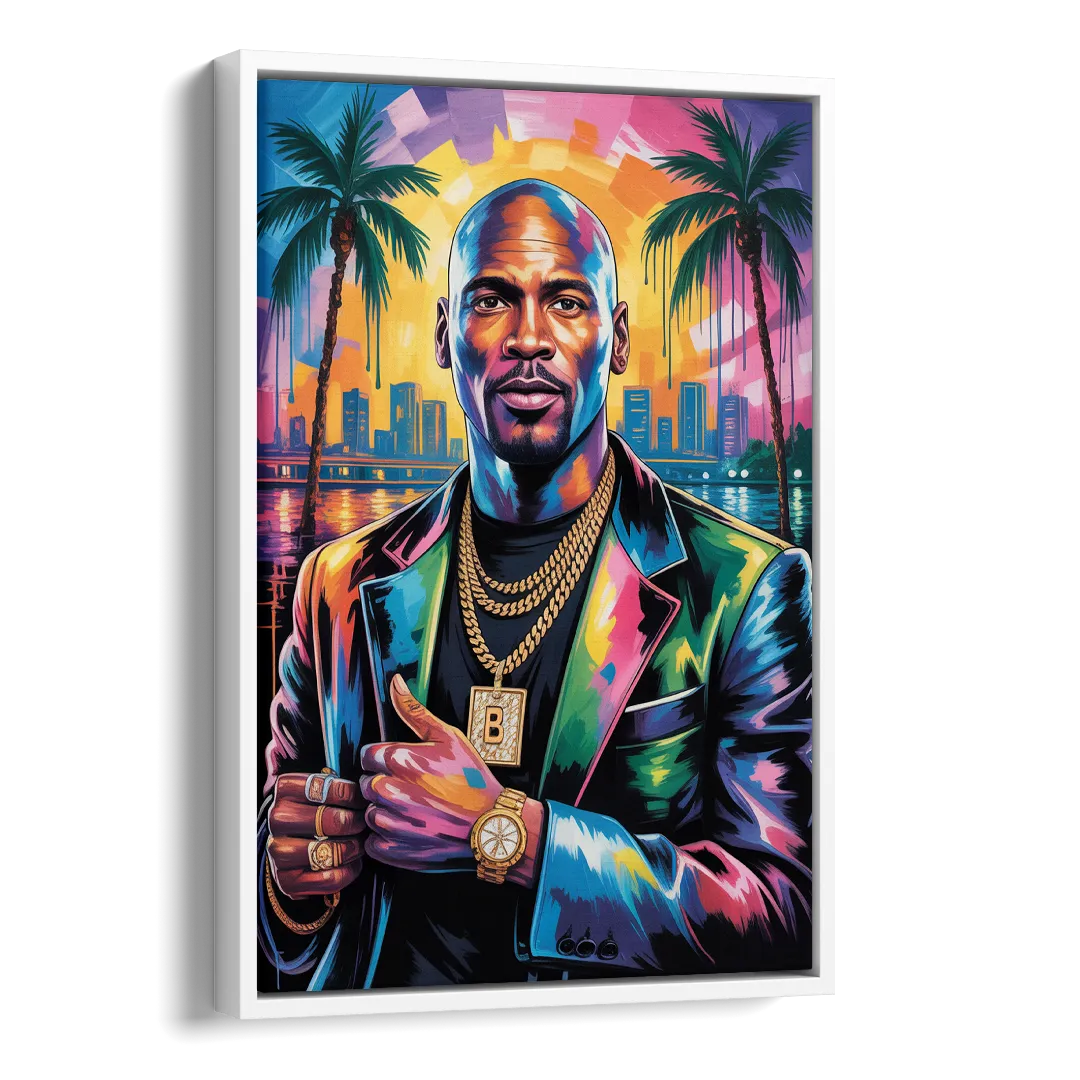 Air Legend 2.0 Side - White Canvas Wall Art