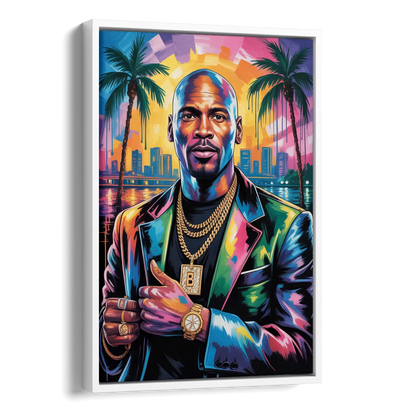 Air Legend 2.0 Side - White Canvas Wall Art